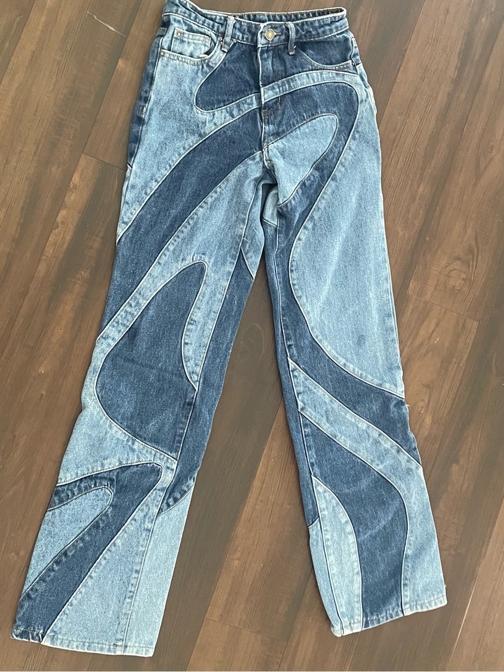 Jaded Man Curly Fry London Jeans. Slouchy Boyfriend Fit
Women's size 24
